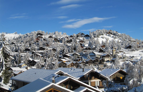 Vercorin en hiver